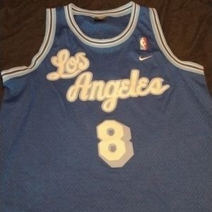 Kobe Bryant Blue/baby blue los angeles Nike Jersey